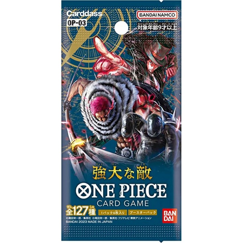 One Piece Card Game Mighty Enemies OP03 Booster Pack - JP