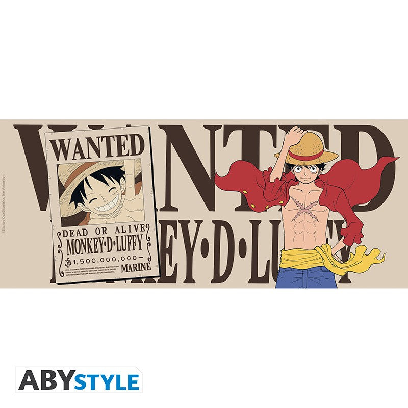 One Piece - Mug - 460 ml - Luffy & Wanted