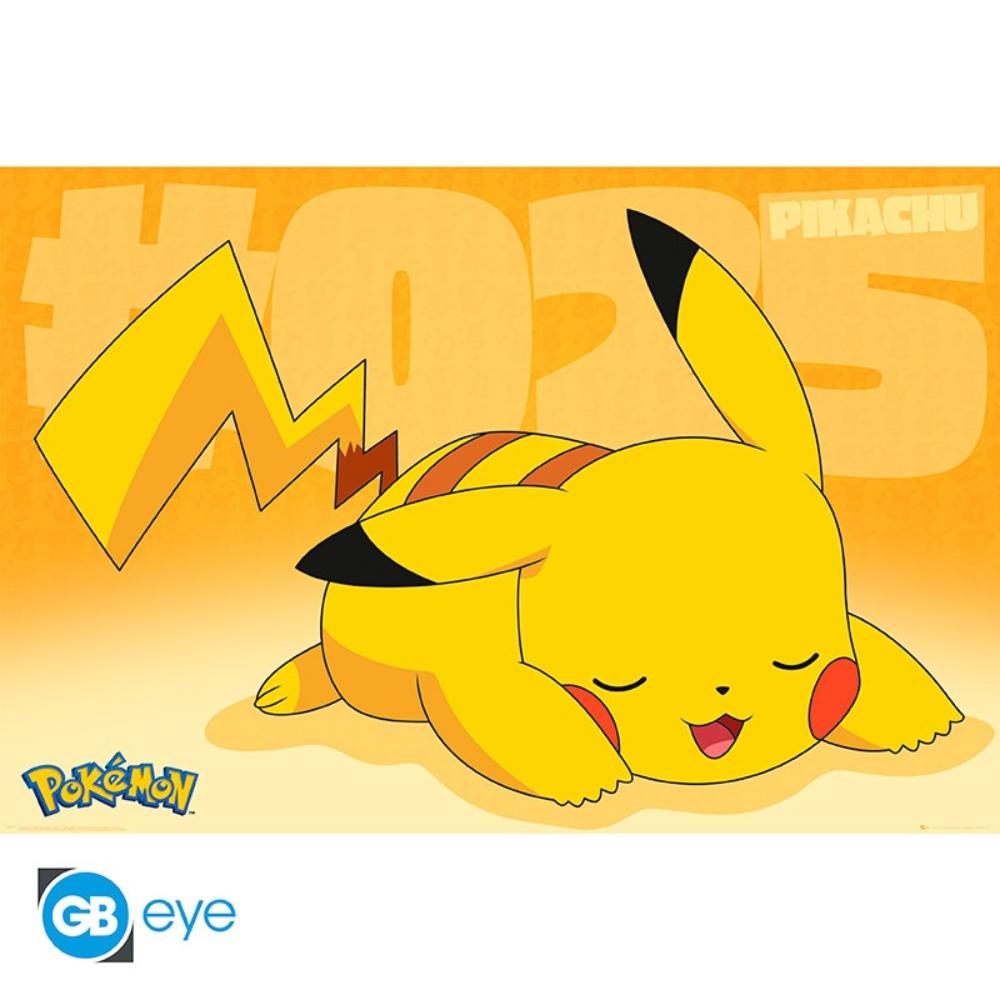 Pokémon - Poster Maxi 91.5x61 - Pikachu Asleep