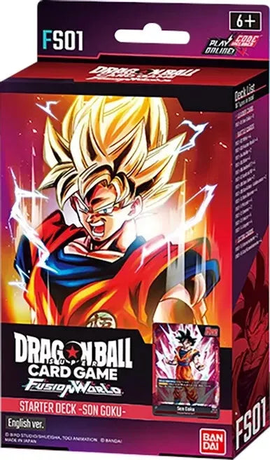 Dragon Ball Super Card Game - Fusion World FS01 Son Goku Starter Deck - EN