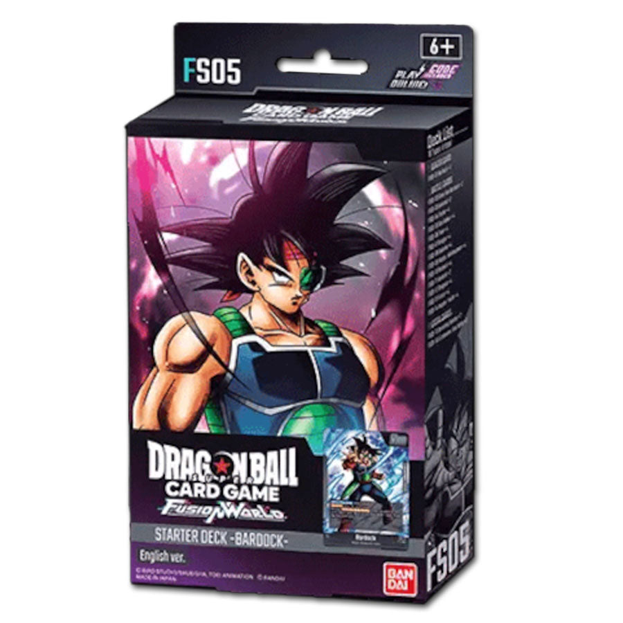 Dragon Ball Super Card Game - Fusion World FS05 Bardock Starter Deck - EN