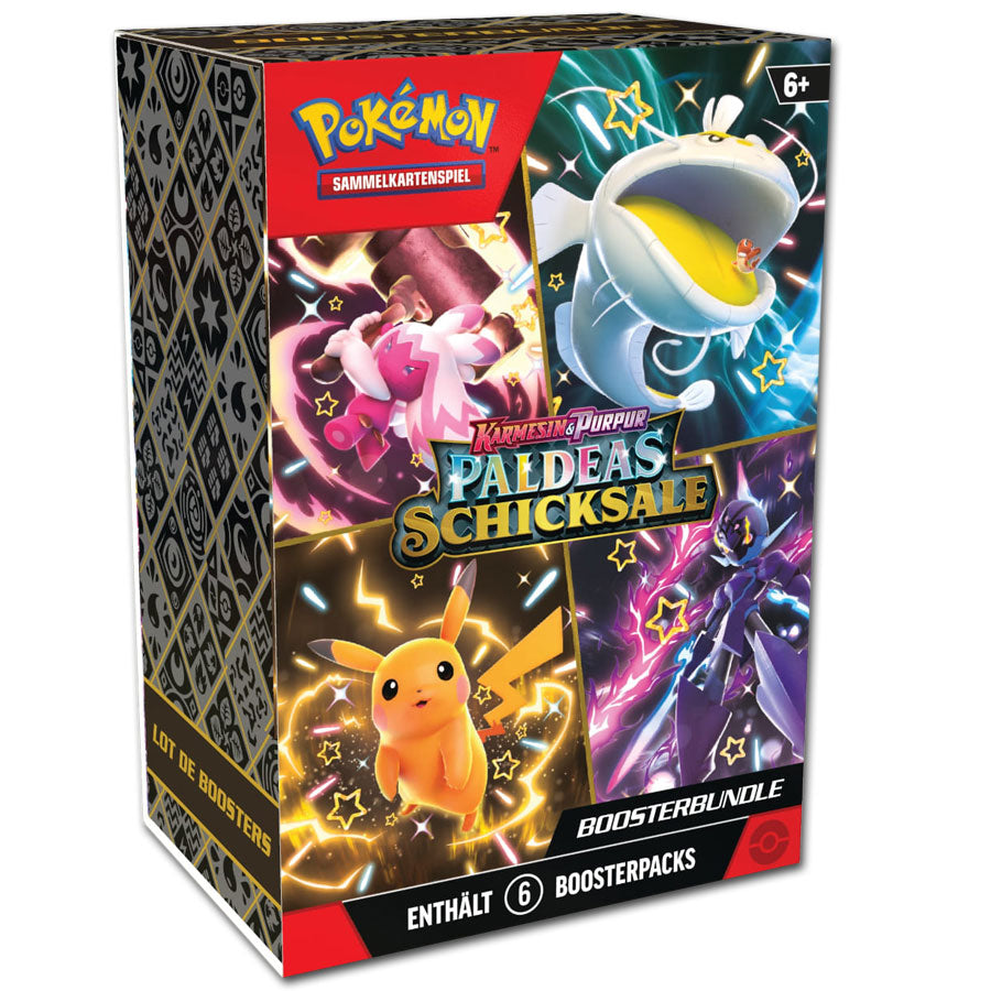 Pokémon Karmesin & Purpur Paldeas Schicksale - Booster Bundle - DE