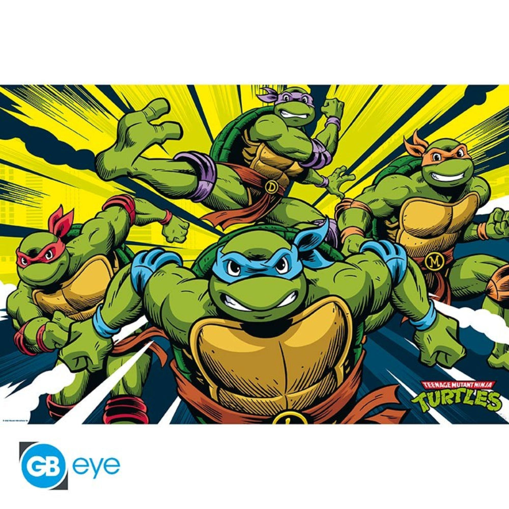 TMNT Poster Maxi 91.5x61 Turtles in action