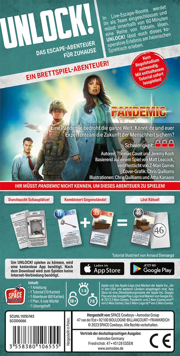 Unlock! Game Adventures: Pandemic