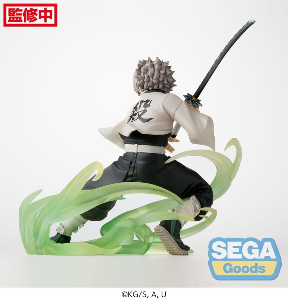 Demon Slayer: Kimetsu no Yaiba Xross Link Anime PVC Statue Sanemi Shinazugawa Hashira Training Arc 12 cm