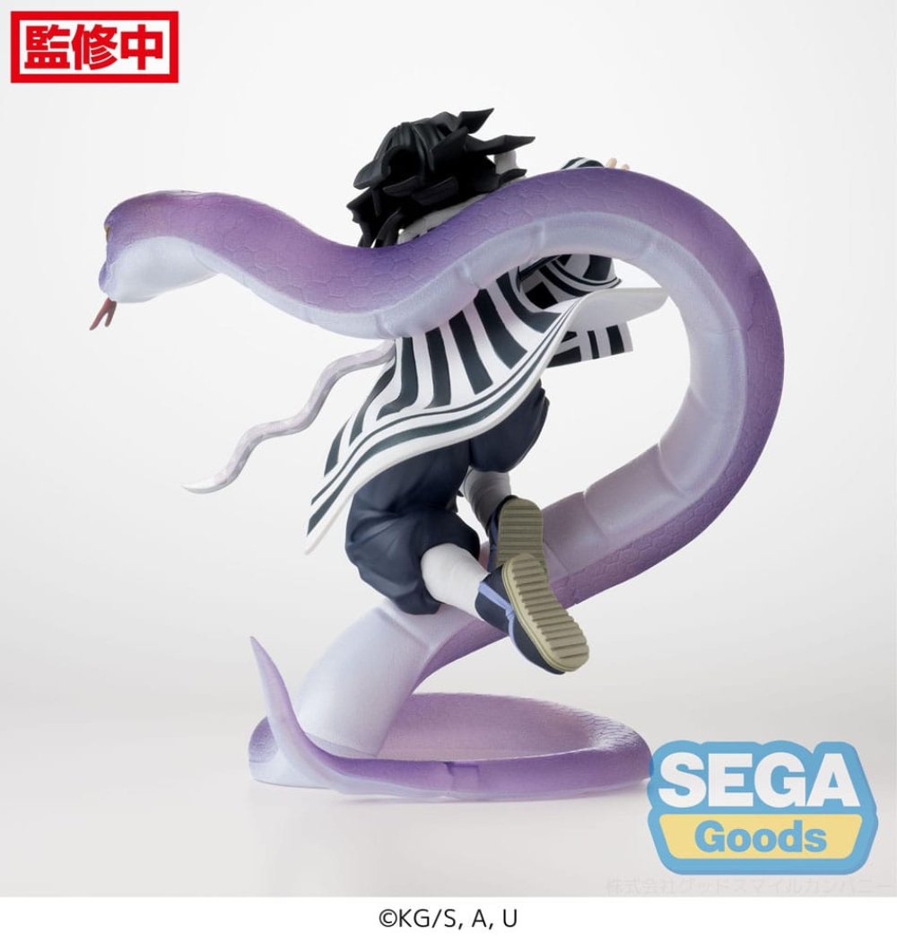 Demon Slayer: Kimetsu no Yaiba Xross Link Anime PVC Statue Obanai Iguro Hashira Training Arc 14 cm